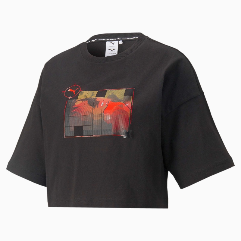 Tee Puma PUMA x BATMAN Estampados Negros | 20438KNET