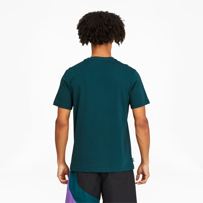 Tee Puma PUMA x BUTTER GOODS Estampados Azules | 29740UZVJ