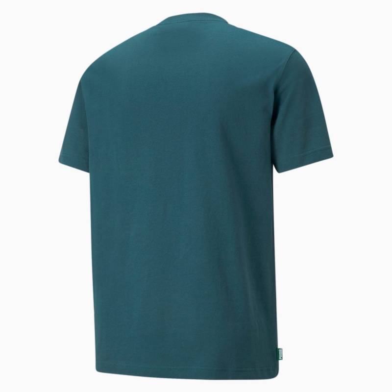 Tee Puma PUMA x BUTTER GOODS Estampados Azules | 29740UZVJ