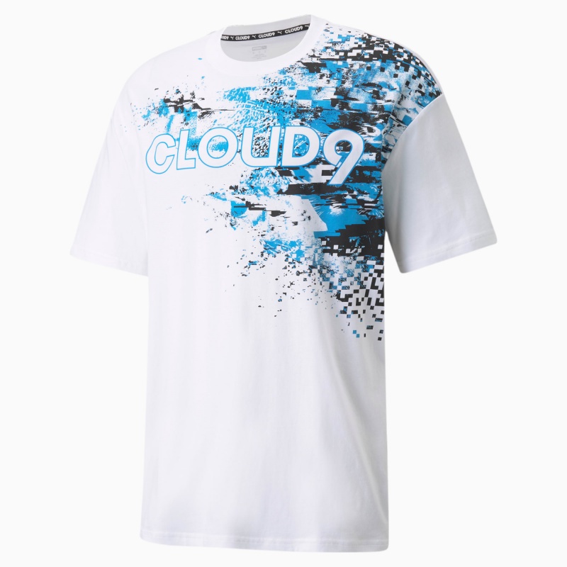 Tee Puma PUMA x CLOUD9 Estampados Esports Blancos | 06948RDWM
