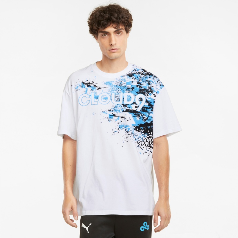 Tee Puma PUMA x CLOUD9 Estampados Esports Blancos | 06948RDWM