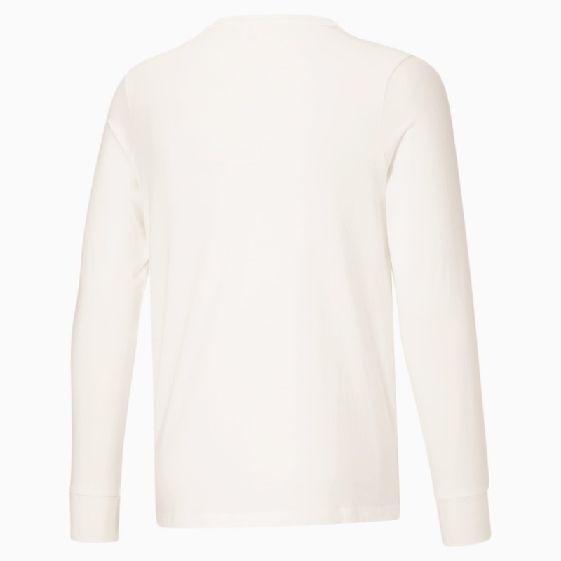 Tee Puma PUMA x DC Justice League Superman Long Sleeve Blancos | 67843VKJT