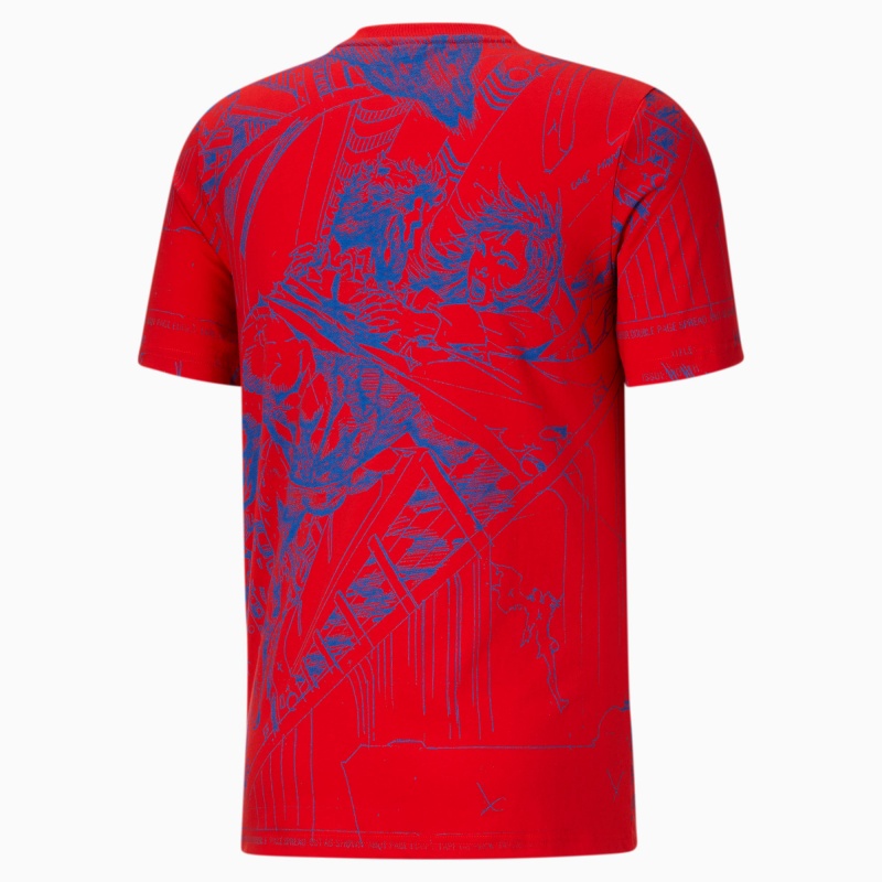 Tee Puma PUMA x DC Justice League Superman AOP Rojos | 21879XAZM
