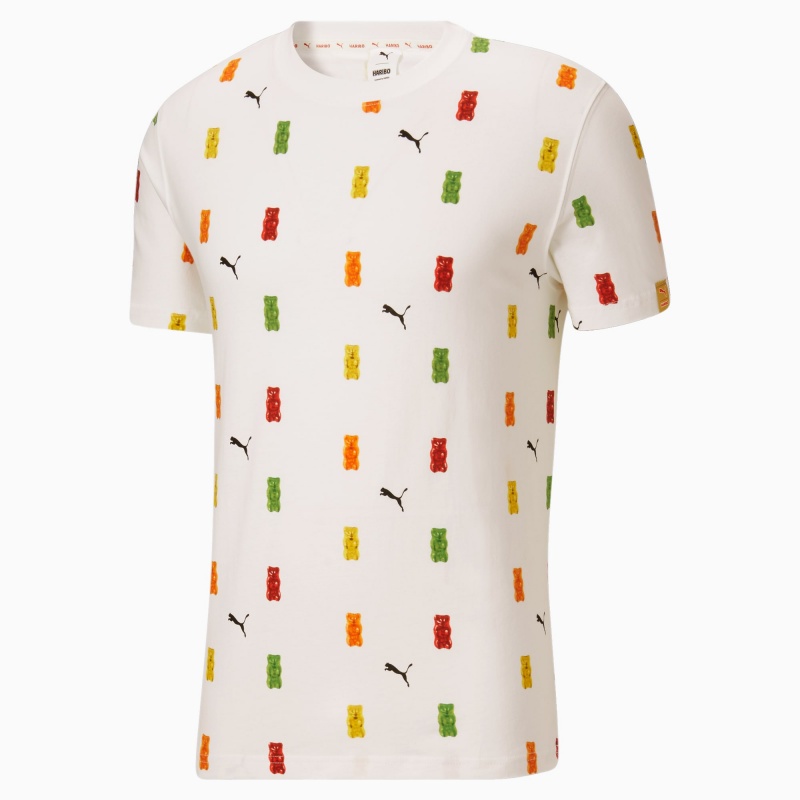 Tee Puma PUMA x HARIBO Printed Blancos | 40581TECQ