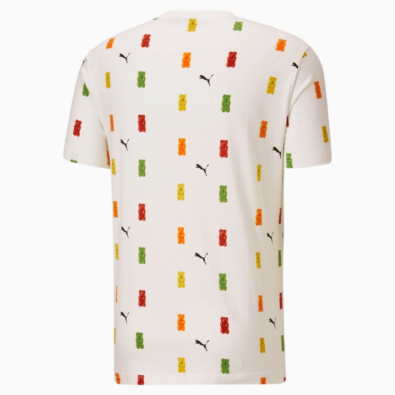 Tee Puma PUMA x HARIBO Printed Blancos | 40581TECQ