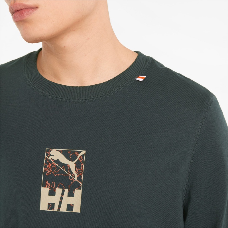 Tee Puma PUMA x HELLY HANSEN Long Sleeve Scarab | 21658NGTA