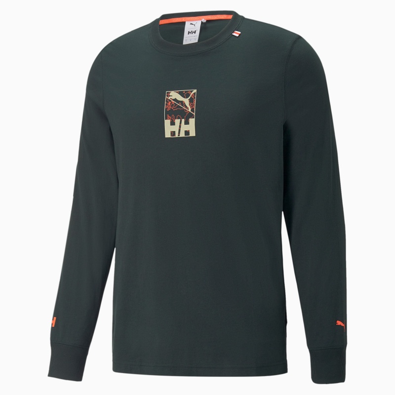 Tee Puma PUMA x HELLY HANSEN Long Sleeve Scarab | 21658NGTA