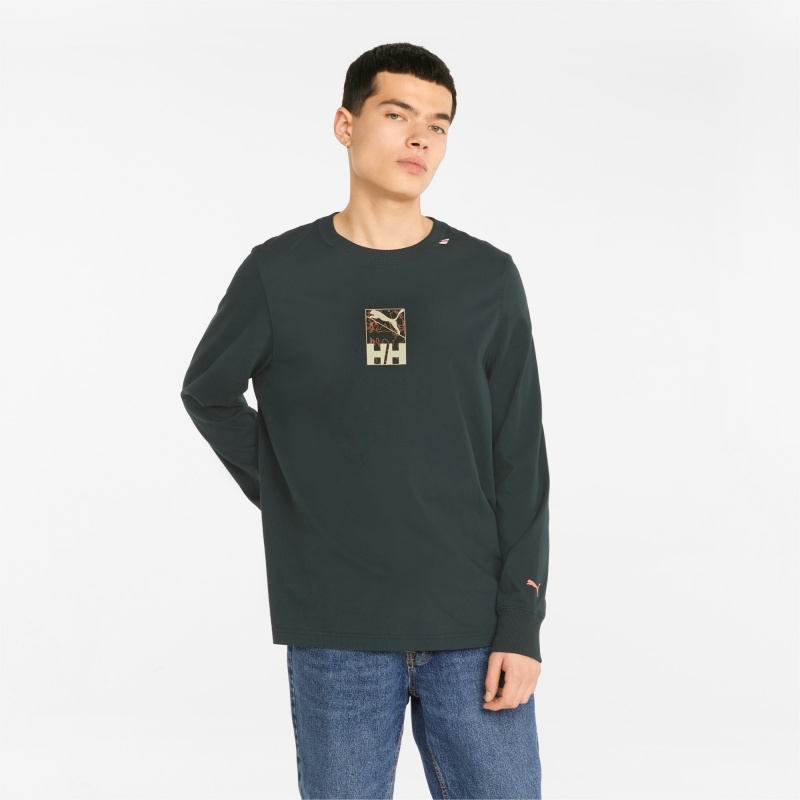 Tee Puma PUMA x HELLY HANSEN Long Sleeve Scarab | 21658NGTA