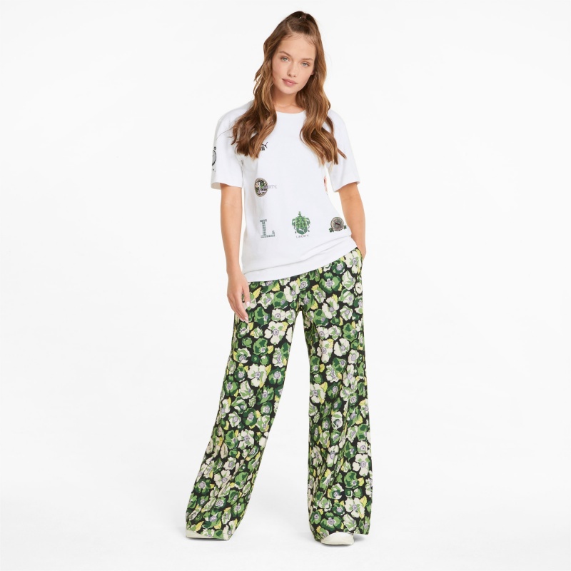 Tee Puma PUMA x LIBERTY Badge Blancos | 83420TVNU