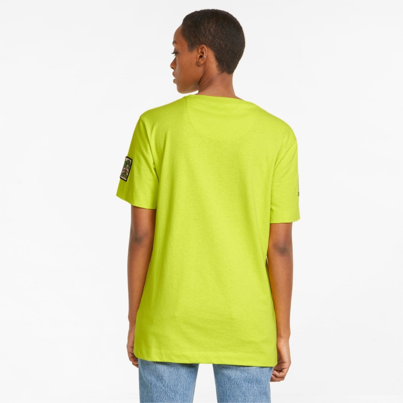 Tee Puma PUMA x LIBERTY Badge Sulphur Spring | 74618IYVS