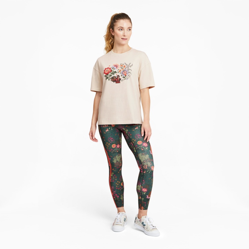 Tee Puma PUMA x LIBERTY Estampados Birch | 84693TSVZ