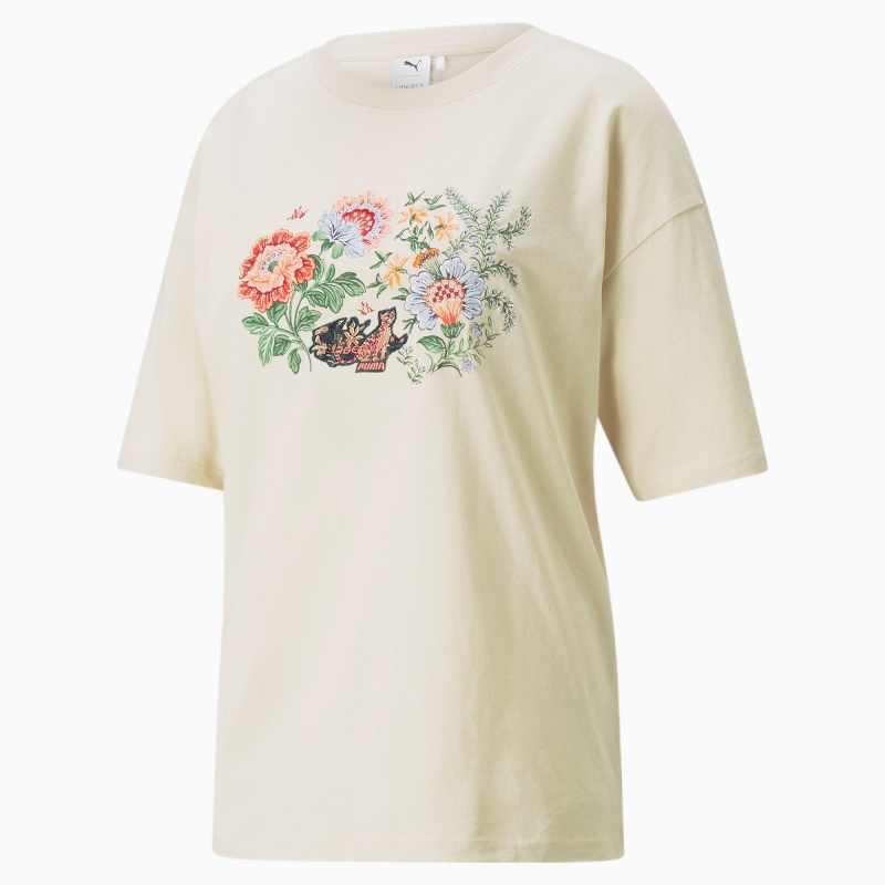 Tee Puma PUMA x LIBERTY Estampados Birch | 84693TSVZ