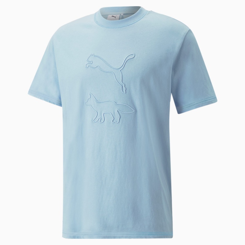 Tee Puma PUMA x MAISON KITSUNE Azules | 01849TDIH