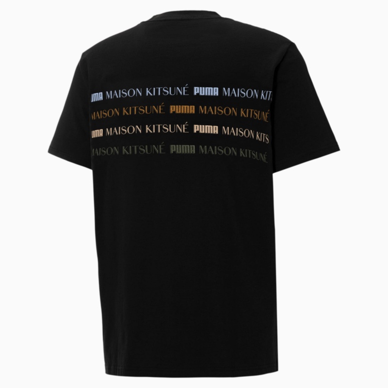 Tee Puma PUMA x MAISON KITSUNE Engineered Negros | 35921UMVE