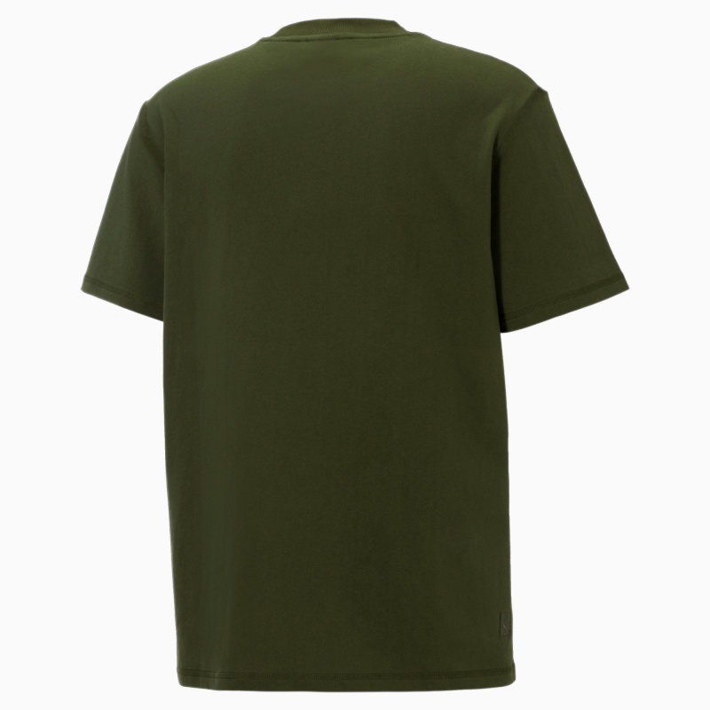 Tee Puma PUMA x MAISON KITSUNE Verdes | 74958BTME