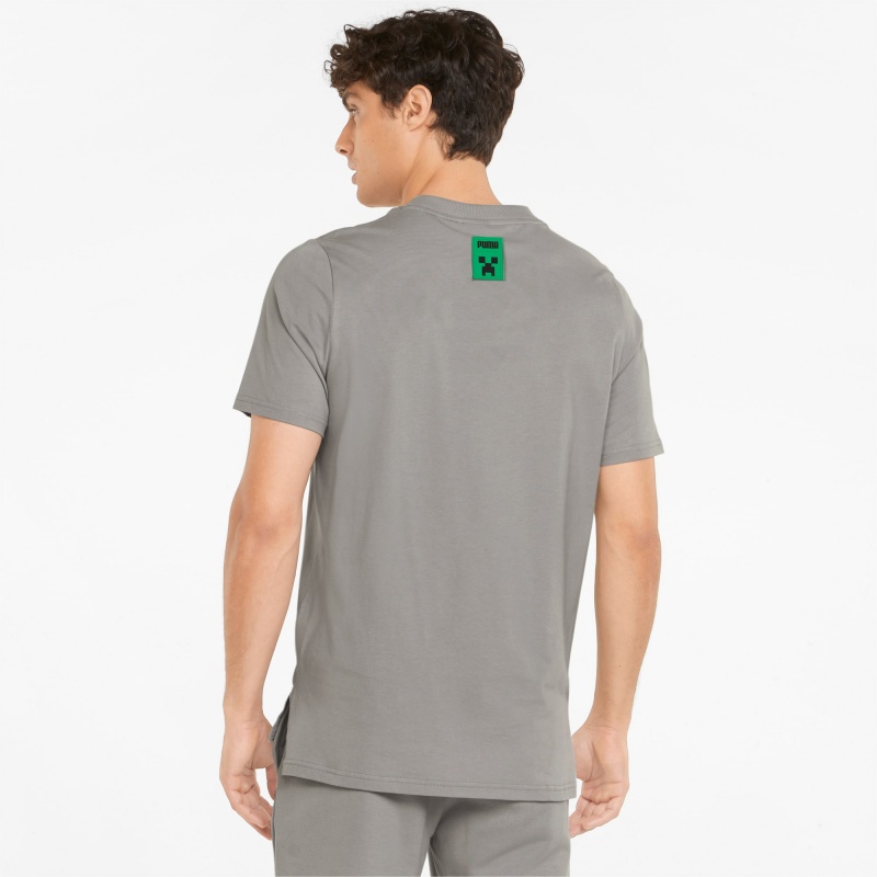 Tee Puma PUMA x MINECRAFT Estampados Griffin | 07213QOLU