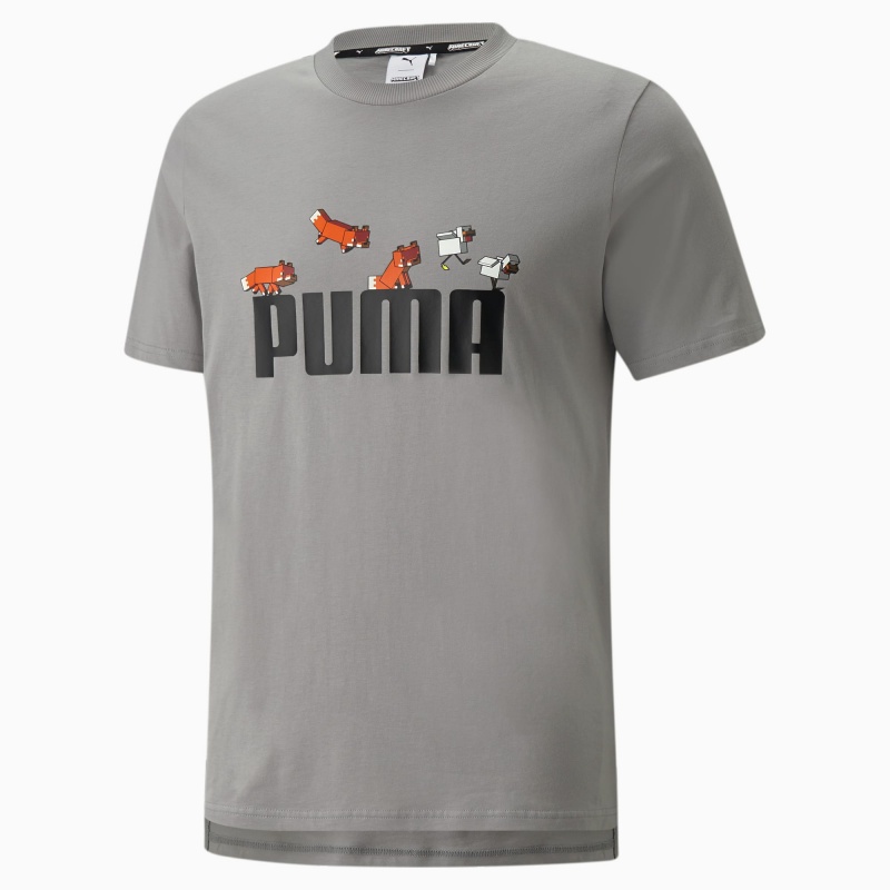 Tee Puma PUMA x MINECRAFT Estampados Griffin | 07213QOLU