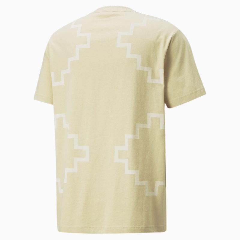 Tee Puma PUMA x PRONOUNCE Elevated Tee Pebble | 16735UMXL