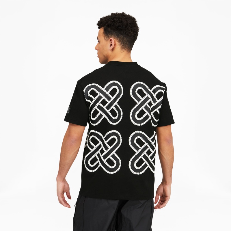 Tee Puma PUMA x PRONOUNCE Estampados Negros | 89361JWYR