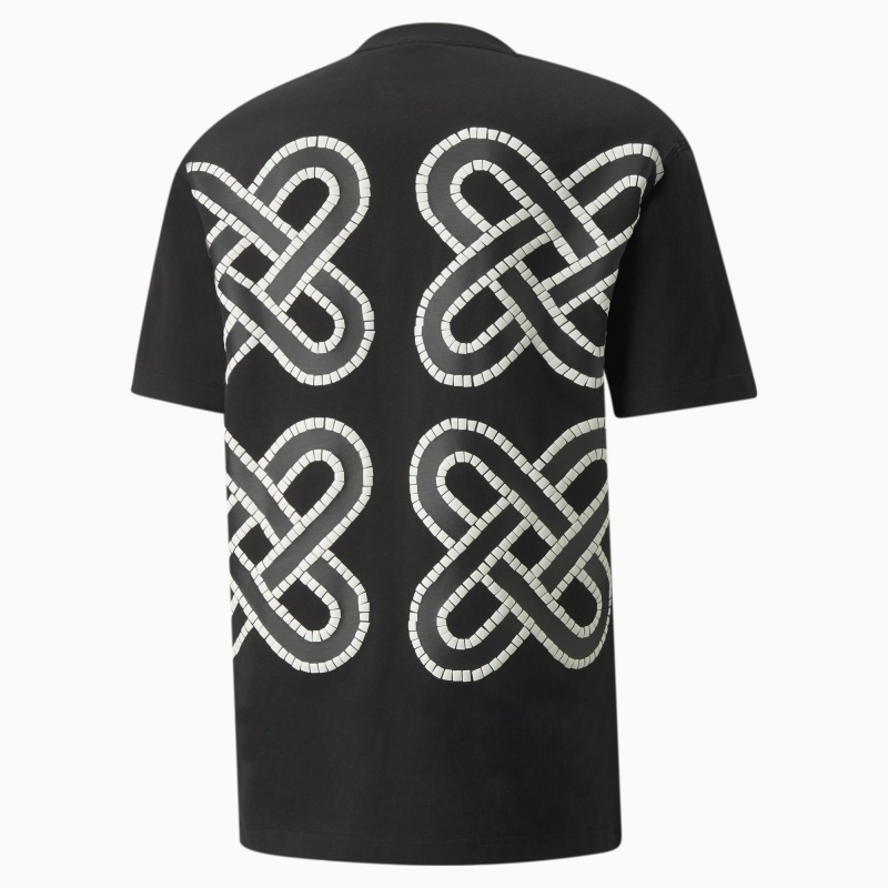 Tee Puma PUMA x PRONOUNCE Estampados Negros | 89361JWYR