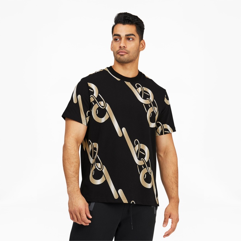Tee Puma PUMA x PRONOUNCE Estampados Negros | 92017BYGK