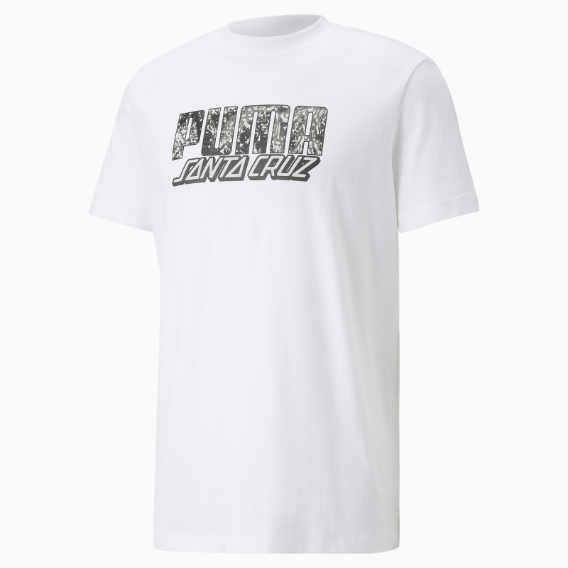 Tee Puma PUMA x SANTA CRUZ Tee Blancos | 25937YUEM