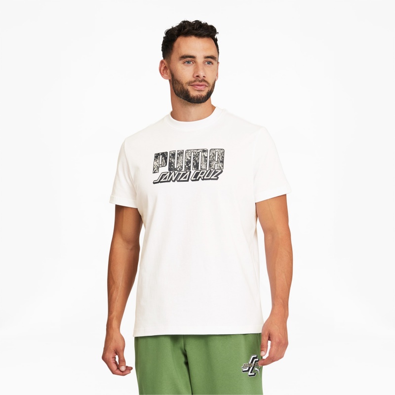 Tee Puma PUMA x SANTA CRUZ Tee Blancos | 25937YUEM