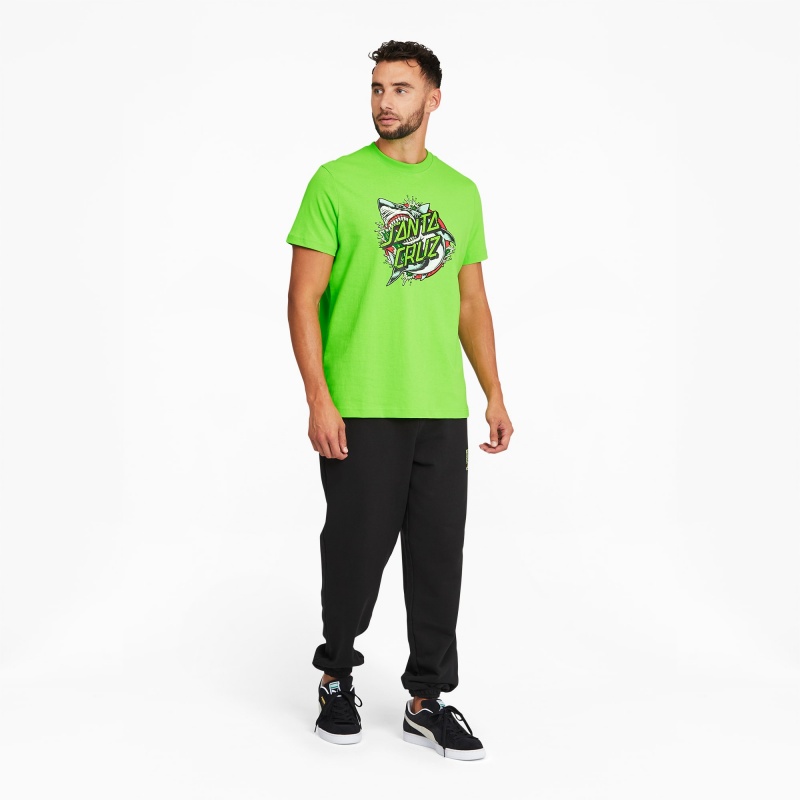 Tee Puma PUMA x SANTA CRUZ Verdes | 94152JXCO