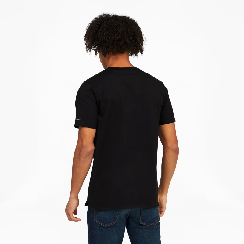 Tee Puma Porsche Design Essential Negros | 73816SILT