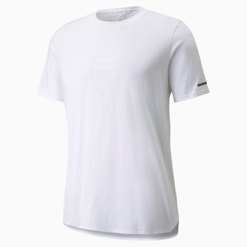 Tee Puma Porsche Design Estampados Blancos | 20849LFQV