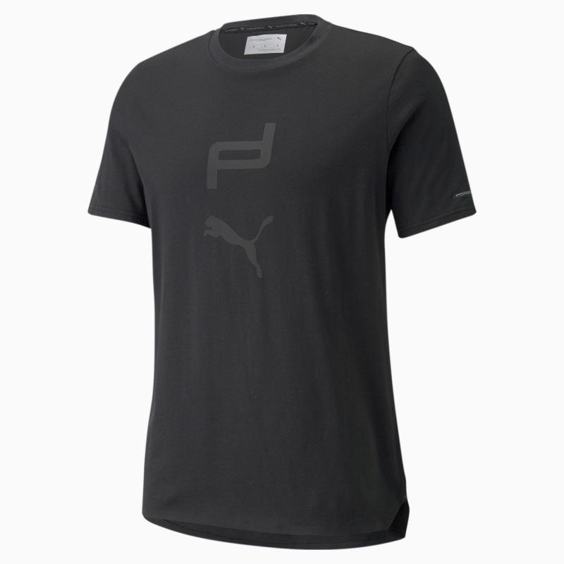 Tee Puma Porsche Design Estampados Negros | 28931NIKU