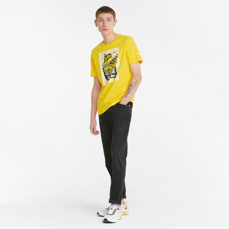 Tee Puma Porsche Legacy Estampados Azules | 96038LNFX
