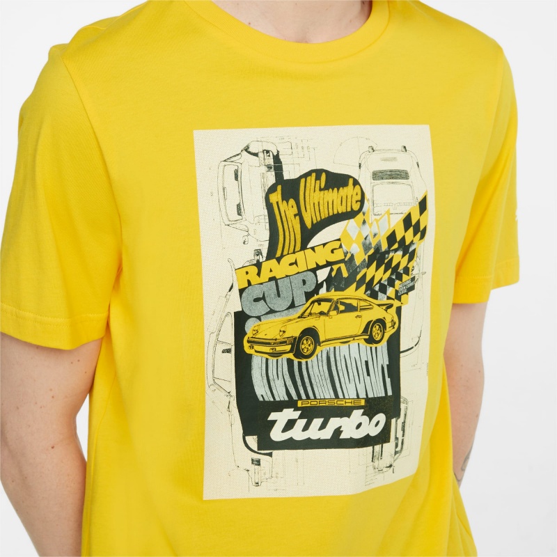Tee Puma Porsche Legacy Estampados Azules | 96038LNFX