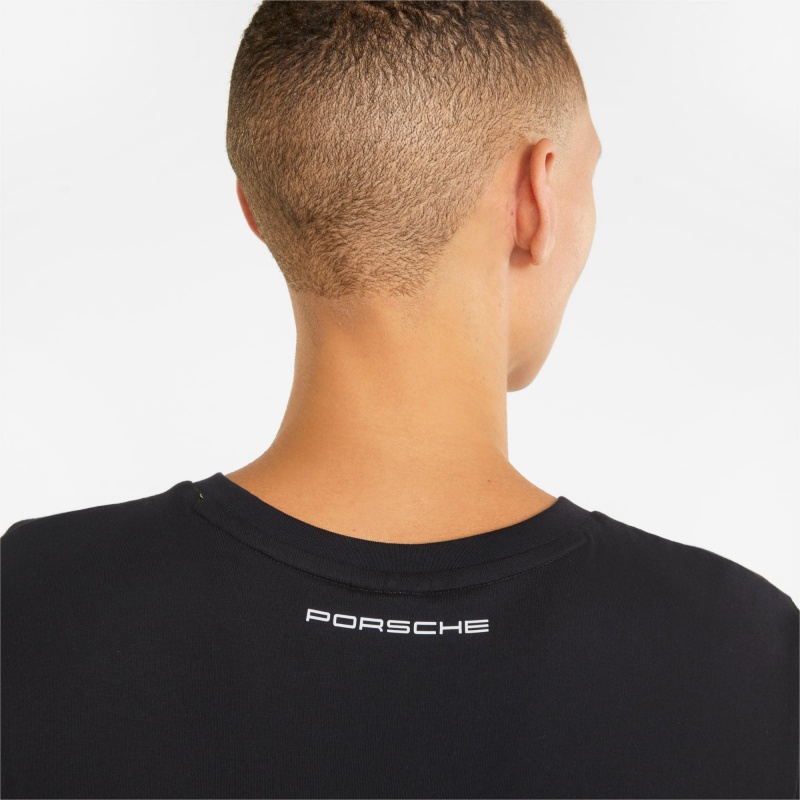 Tee Puma Porsche Legacy Estampados Negros | 58097RDOG