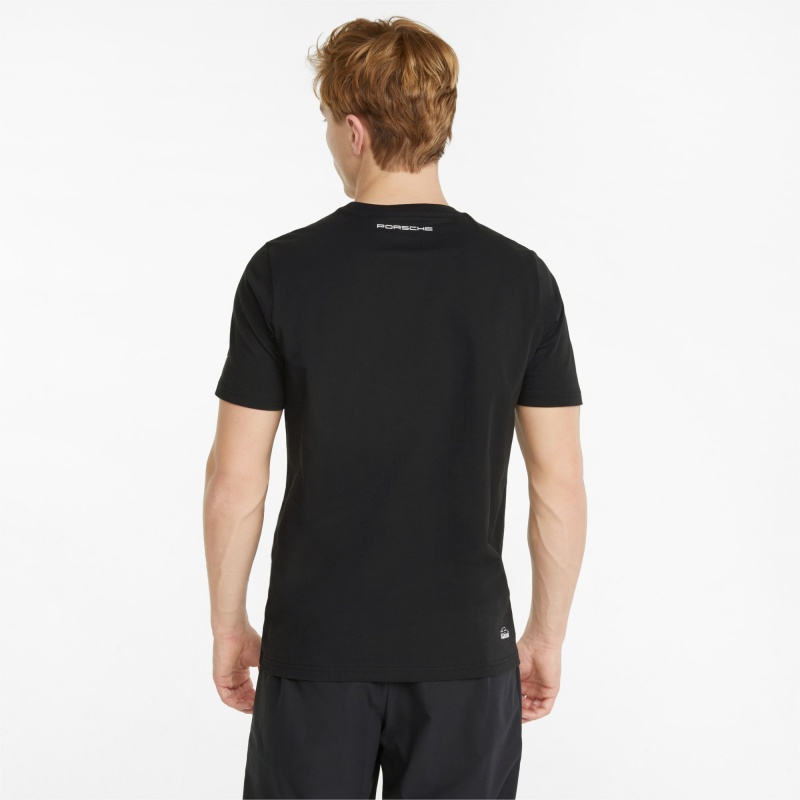 Tee Puma Porsche Legacy Logo Negros | 41652OSVP