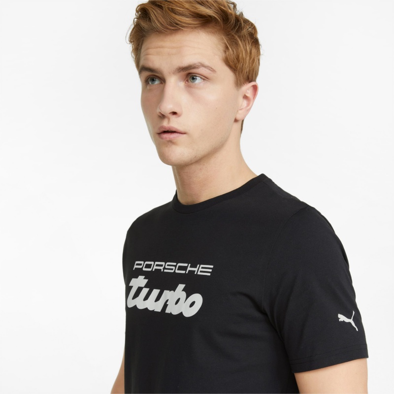Tee Puma Porsche Legacy Logo Negros | 41652OSVP