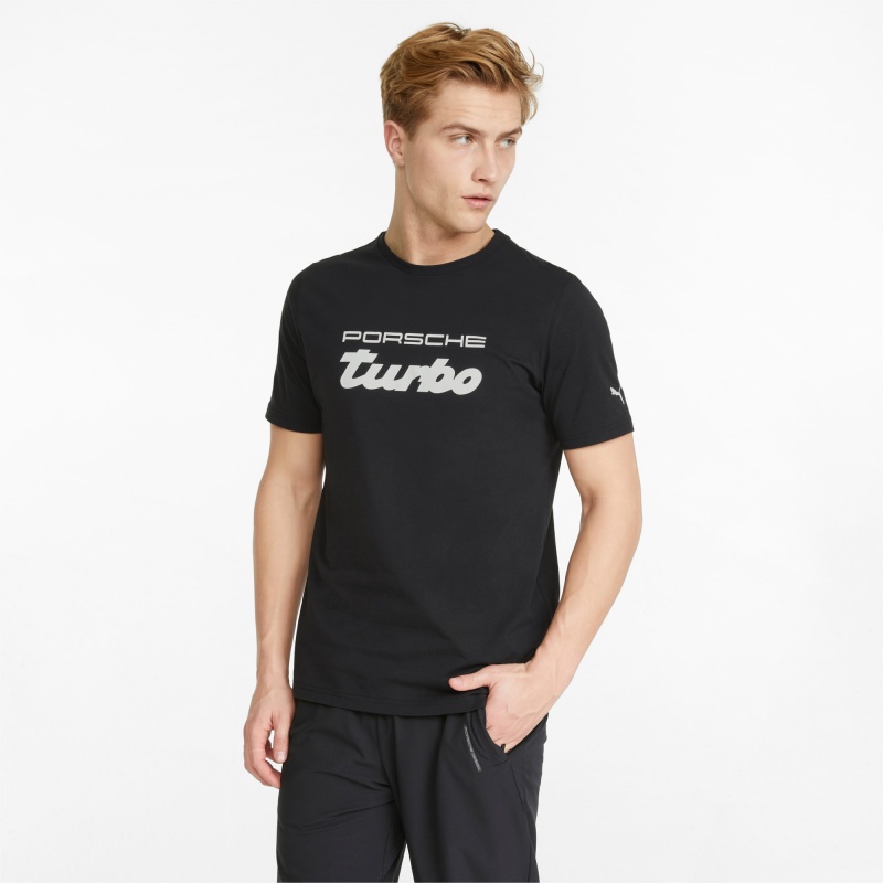Tee Puma Porsche Legacy Logo Negros | 41652OSVP