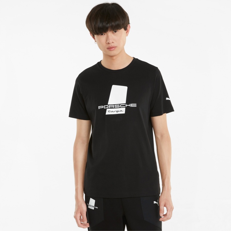 Tee Puma Porsche Legacy Logo Negros | 87961CQEP