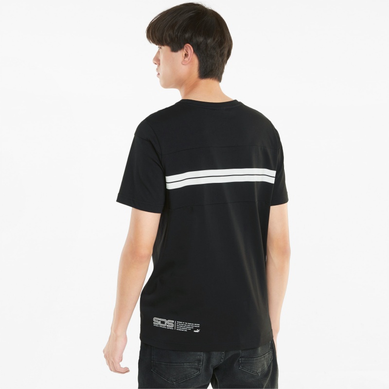 Tee Puma Porsche Legacy SDS Negros | 43752XFQU