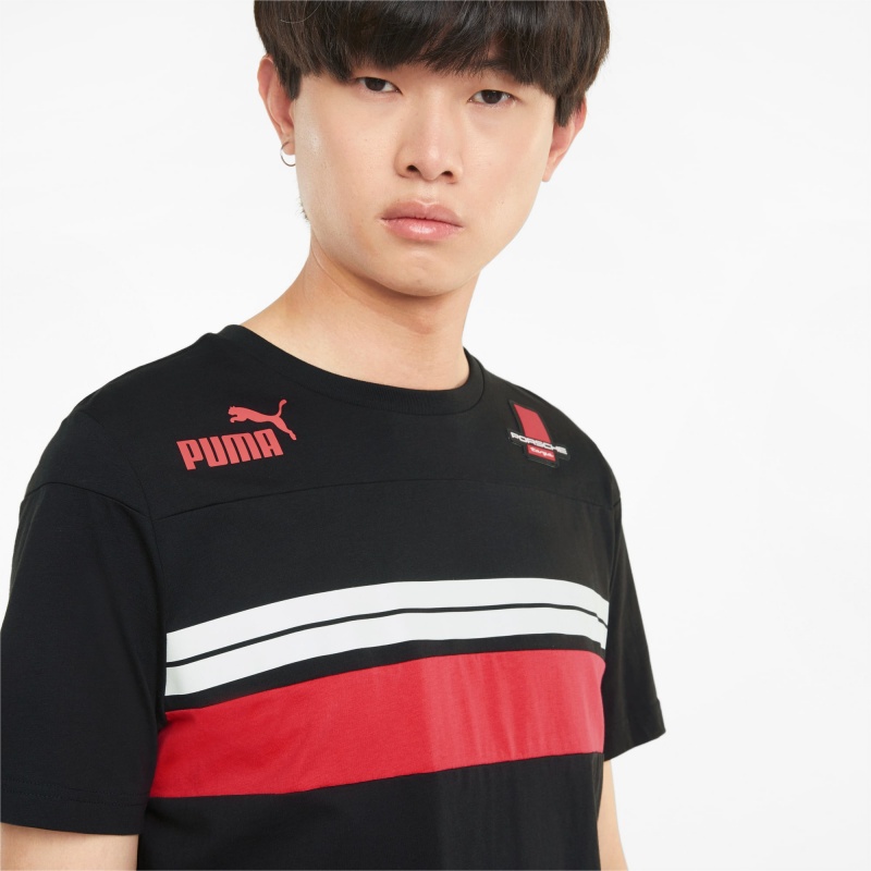 Tee Puma Porsche Legacy SDS Negros | 43752XFQU