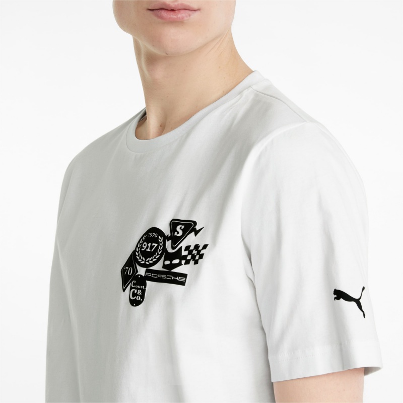 Tee Puma Porsche Legacy Statement Blancos | 56094JAPK