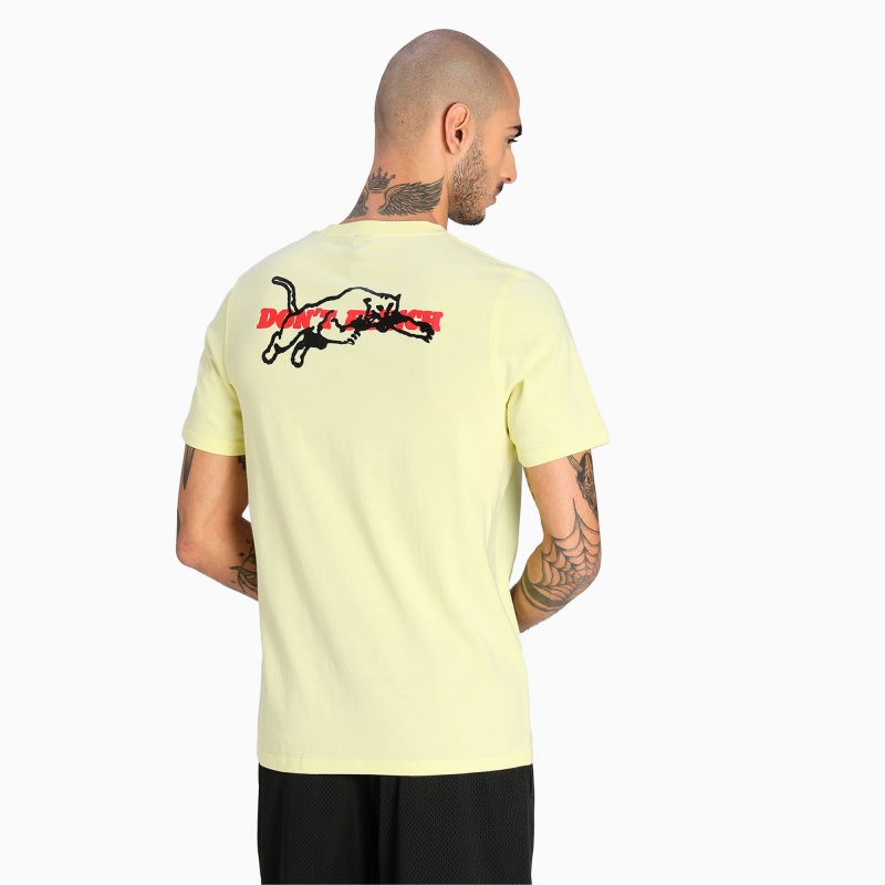 Tee Puma Scouted Basketball Amarillos | 53962SAEU