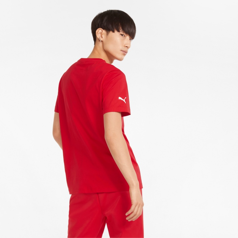 Tee Puma Scuderia Ferrari Race Estampados Rosso Corsa | 26815DVGP