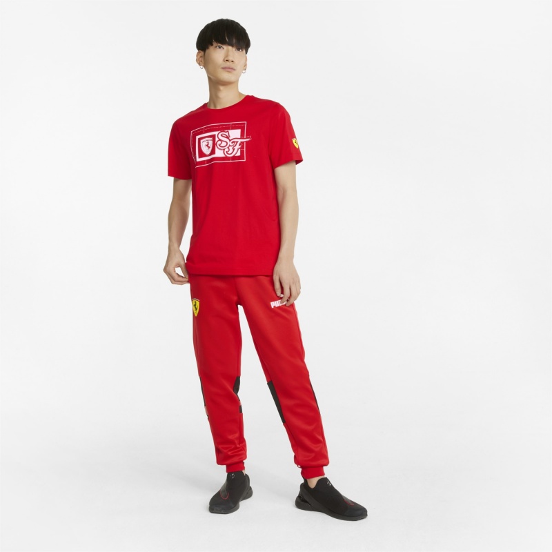 Tee Puma Scuderia Ferrari Race Estampados Rosso Corsa | 26815DVGP