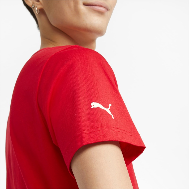 Tee Puma Scuderia Ferrari Race Estampados Rosso Corsa | 26815DVGP