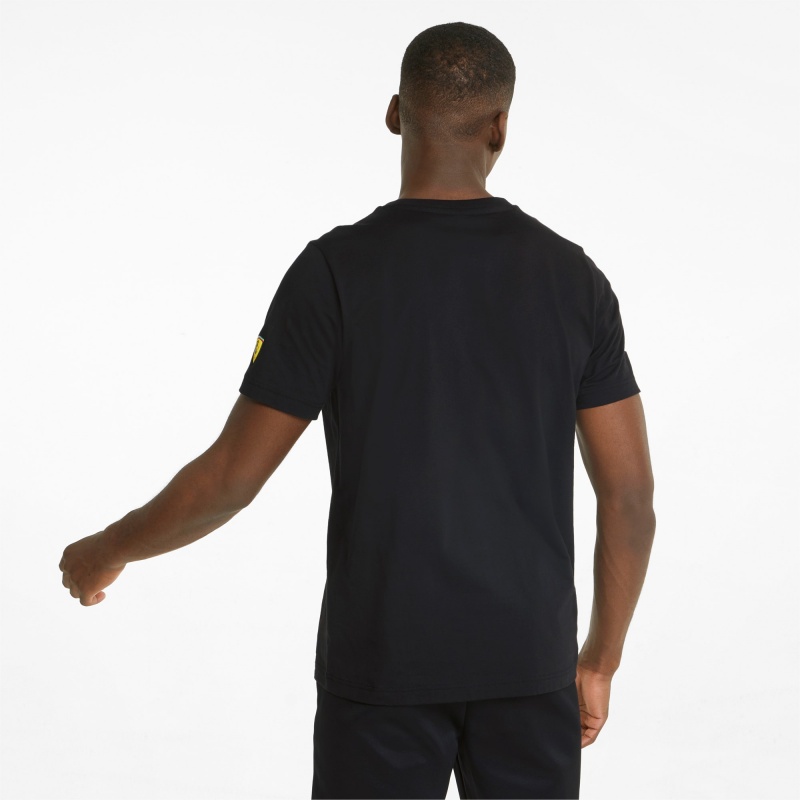 Tee Puma Scuderia Ferrari Race Estampados Negros | 29108XOZY