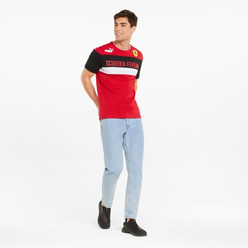 Tee Puma Scuderia Ferrari Race SDS Rosso Corsa | 02847YOQL