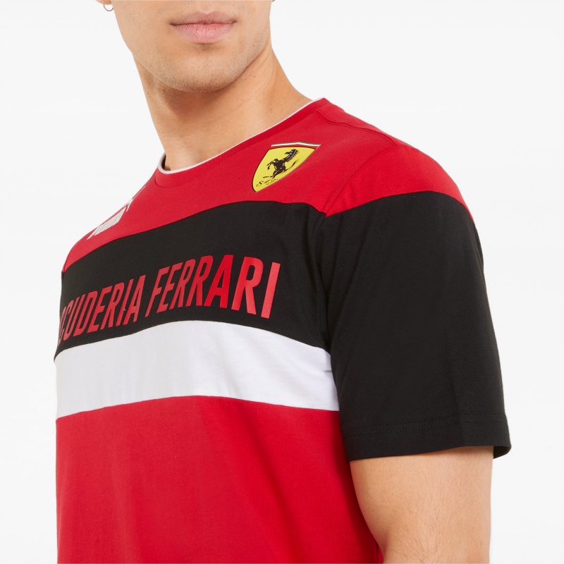 Tee Puma Scuderia Ferrari Race SDS Rosso Corsa | 02847YOQL