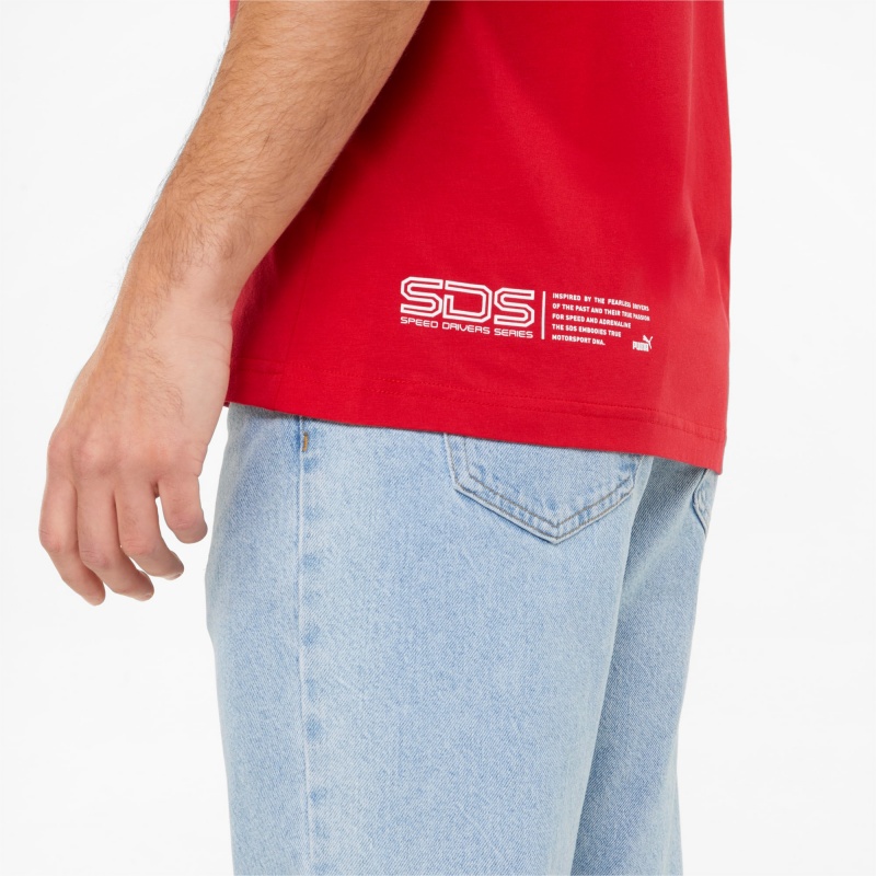 Tee Puma Scuderia Ferrari Race SDS Rosso Corsa | 02847YOQL