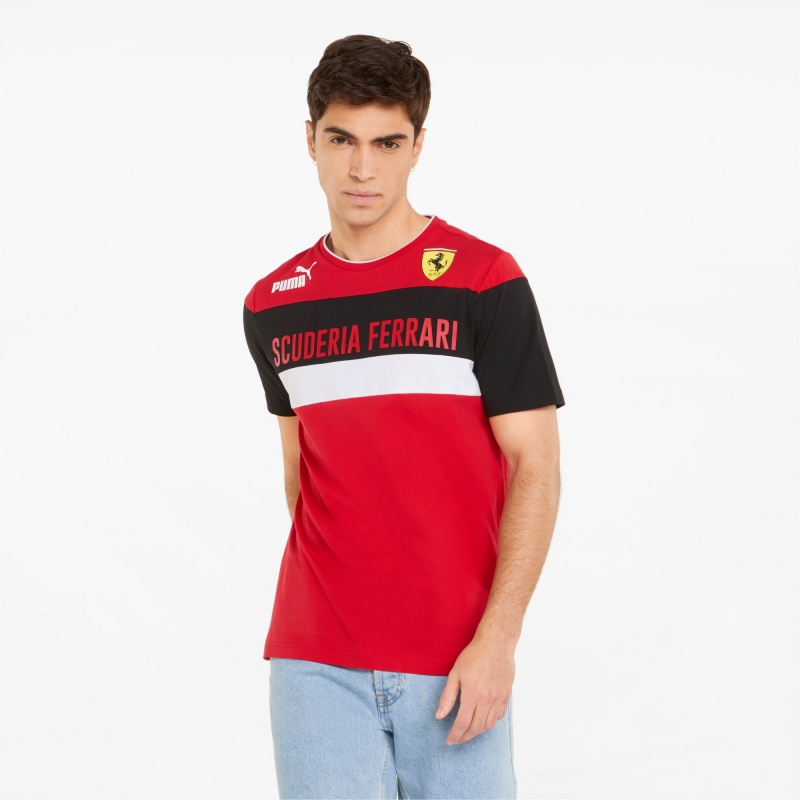 Tee Puma Scuderia Ferrari Race SDS Rosso Corsa | 02847YOQL